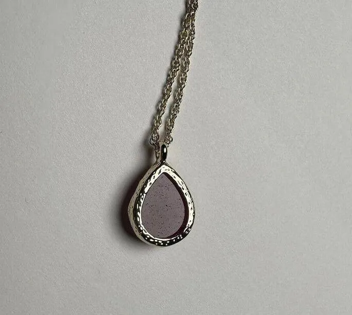 Kendra Scott Purple Pendant Silver Tone Necklace Adjustable Length NWT - Image 10