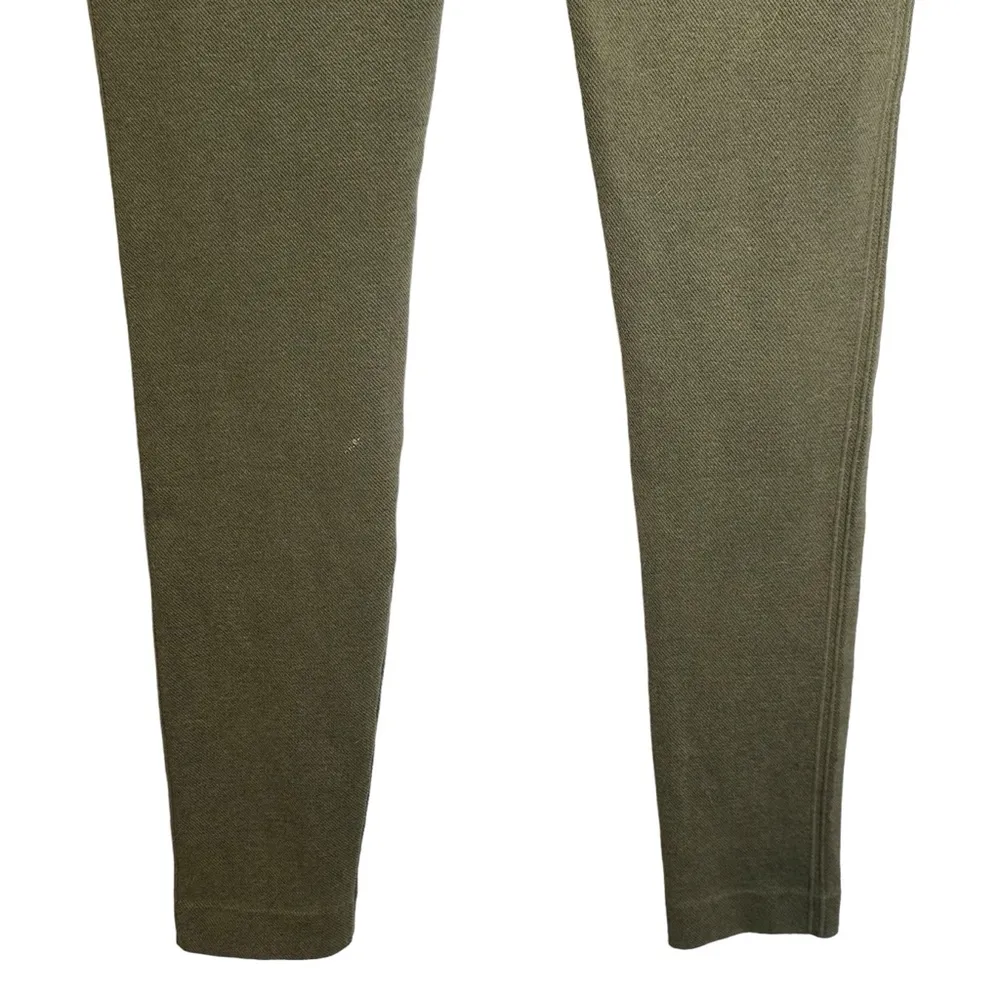 Lane‎ Bryant Cropped Ankle Leggings Olive Green Size C/D #3905 - Image 6