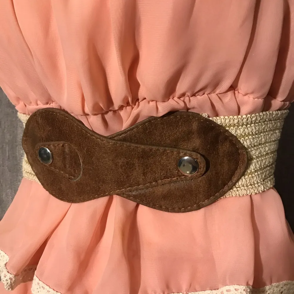 Tube Top Cute Simple Blush Color by Love JL Size L - Image 4