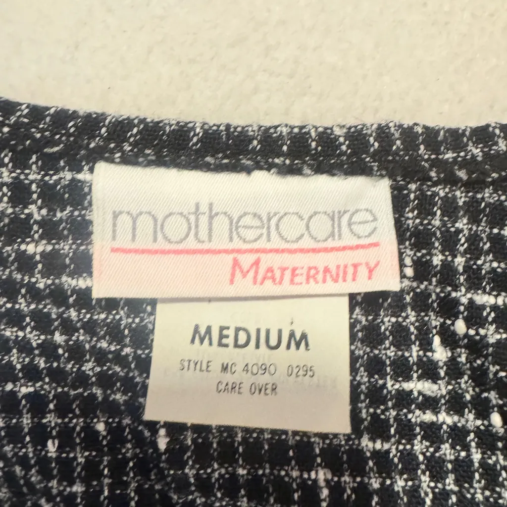 Women’s Mothercare Maternity Black Dress Gray Size M - Image 3