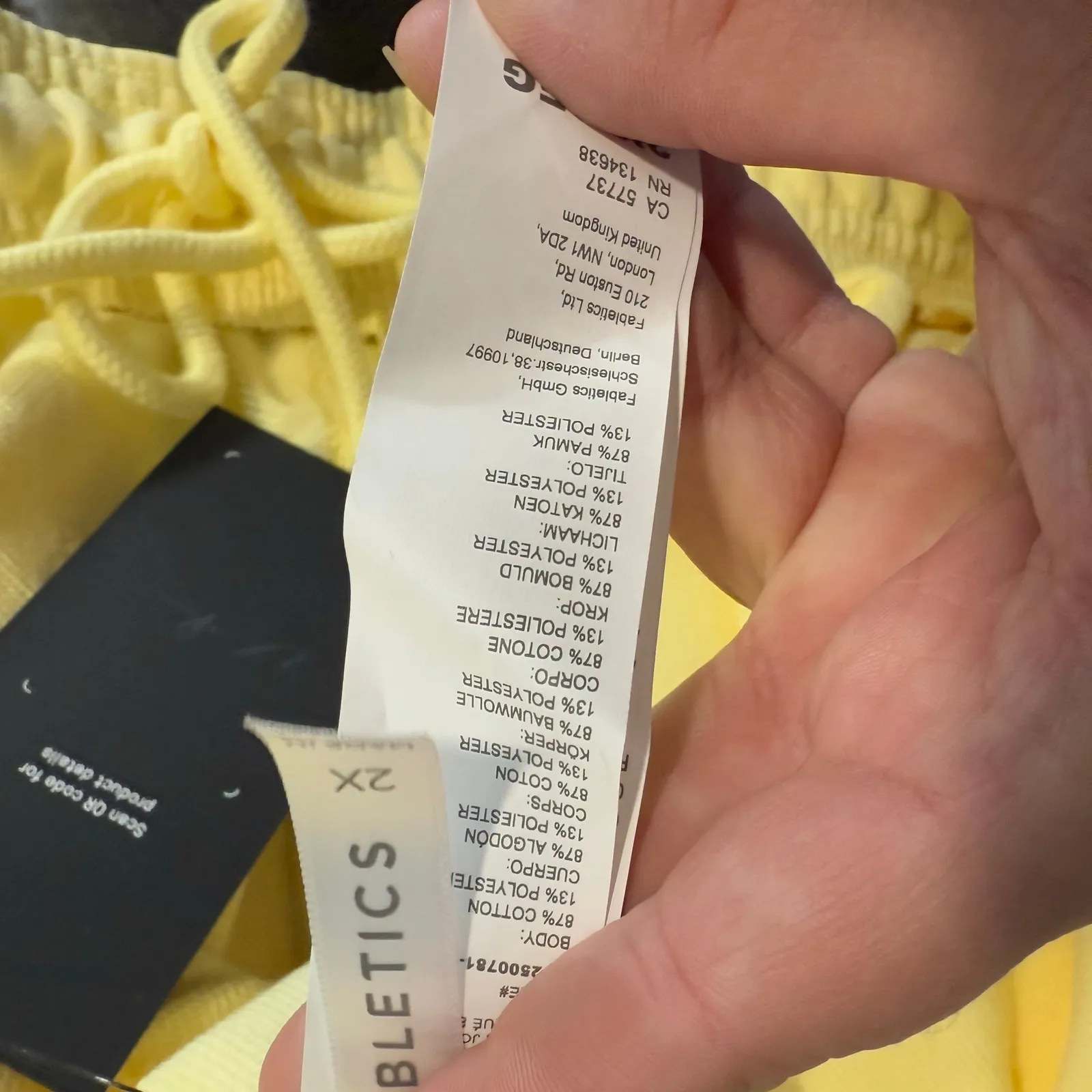 Fabletics Year Round Terry Cargo Jogger, Butter, 2XL Regular style 3252 - Image 6