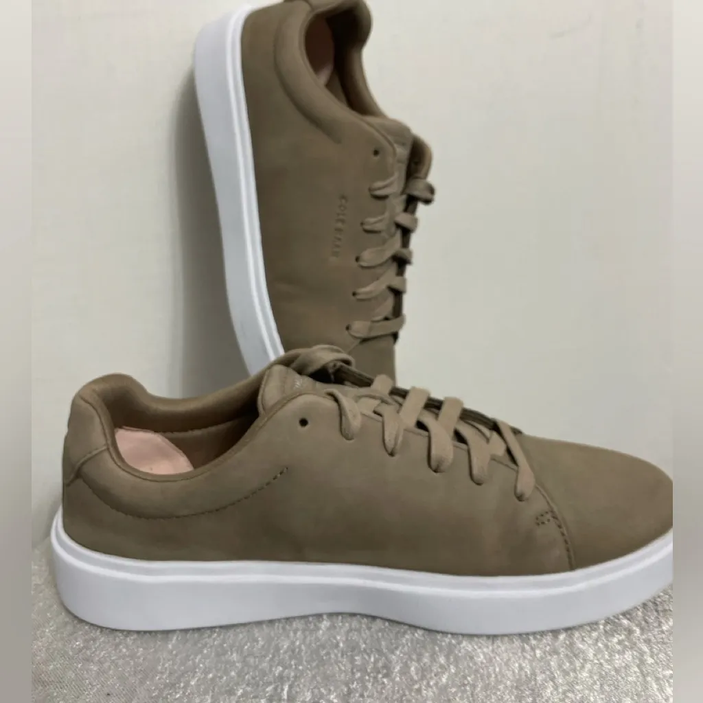Cole Haan Grand 360 Women’s Leather Sneakers – Taupe Beige – Size 9 (B1) - Image 3