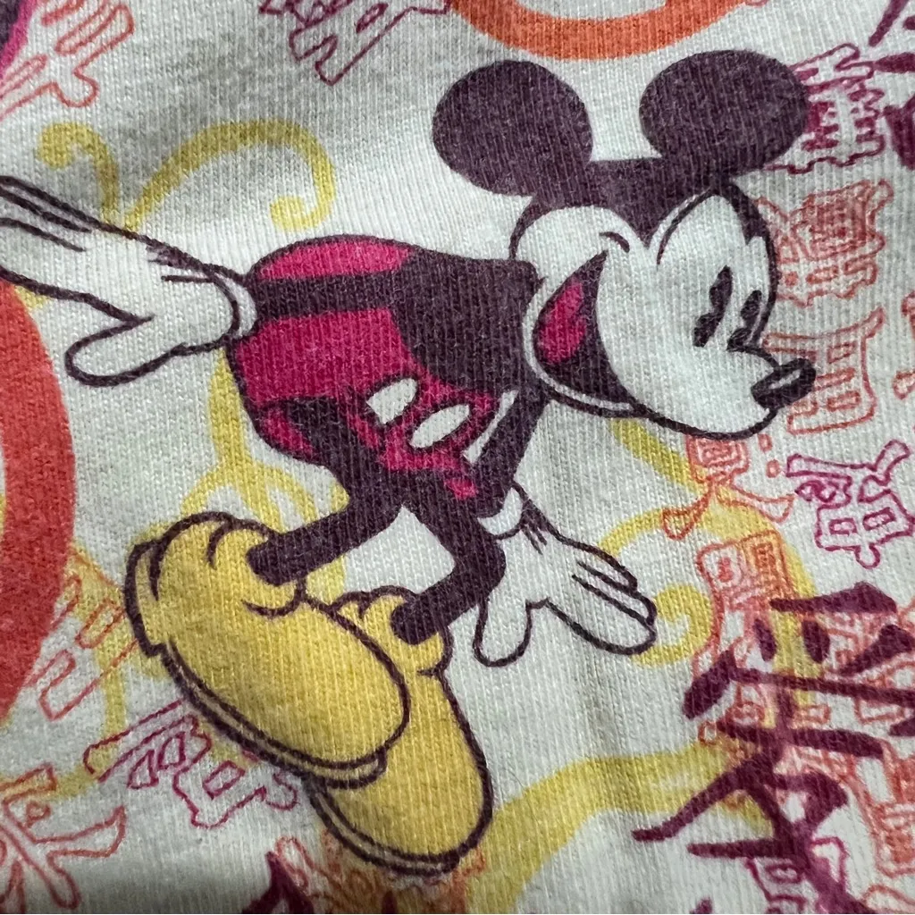 The Wonderful World disney pants size large Crop Sleep Wear Orange Box 008 - Image 6