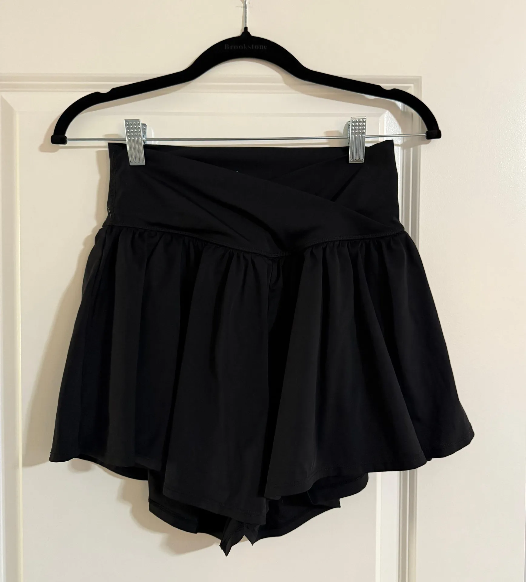 Flowy Athletic Shorts Black Size M - Image 2