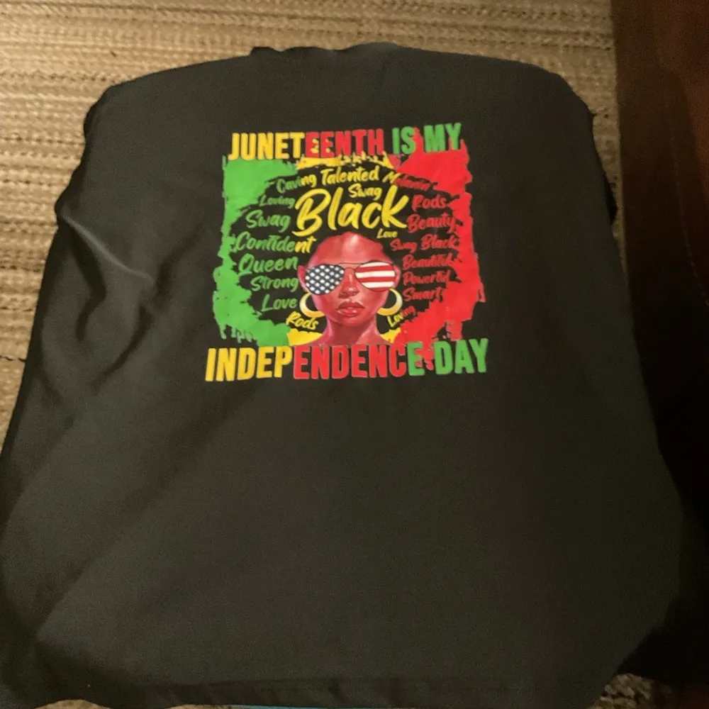 Juneteenth Women Short Set Black Size XL - Image 5