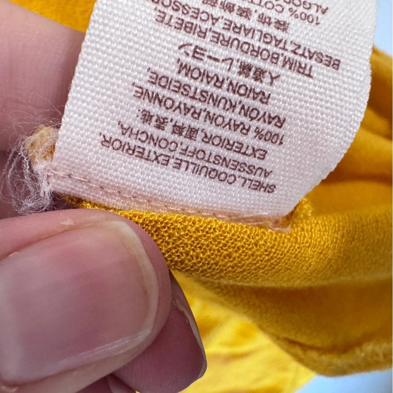 Free People Fiesta Nueva Yellow Embroidered Tunic Womens L Boho Festival Blouse - Image 5