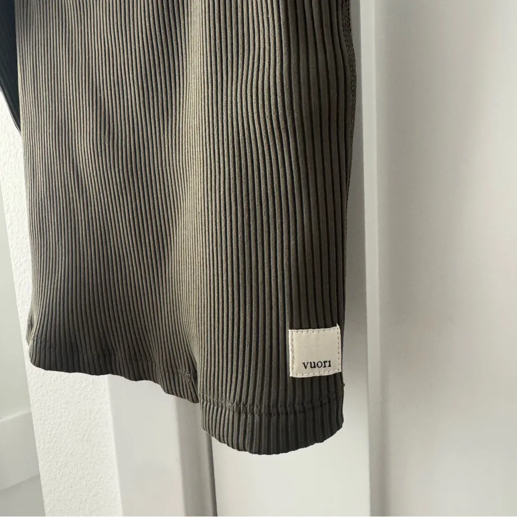 Vuori Women's Ribbed Tank Top - Olive - Image 2