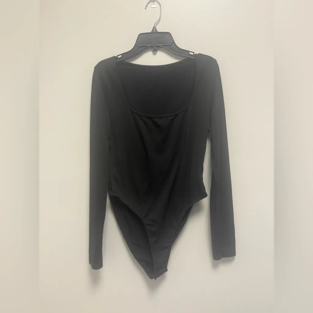 SHEIN‎ Black Long Sleeve Bodysuit - Image 4