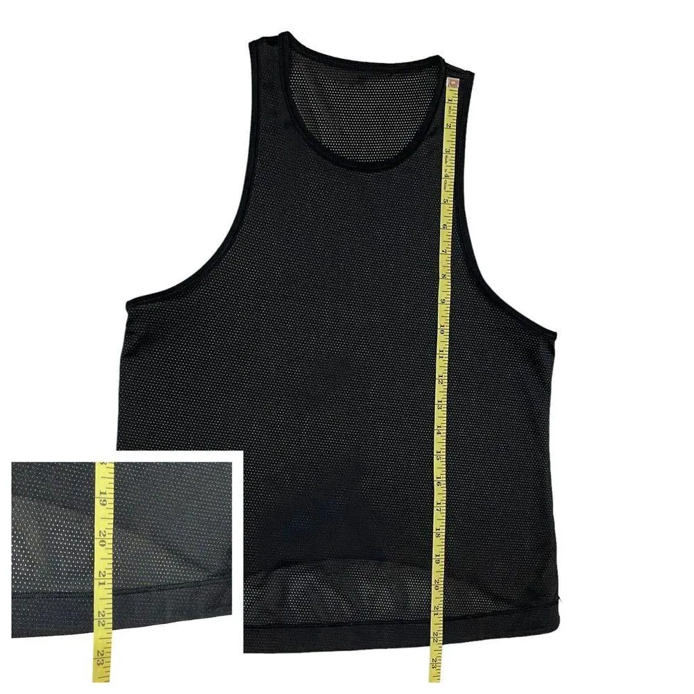 Lululemon Squad Goals Tank * Trinity Mesh - Black - 6* - Image 3