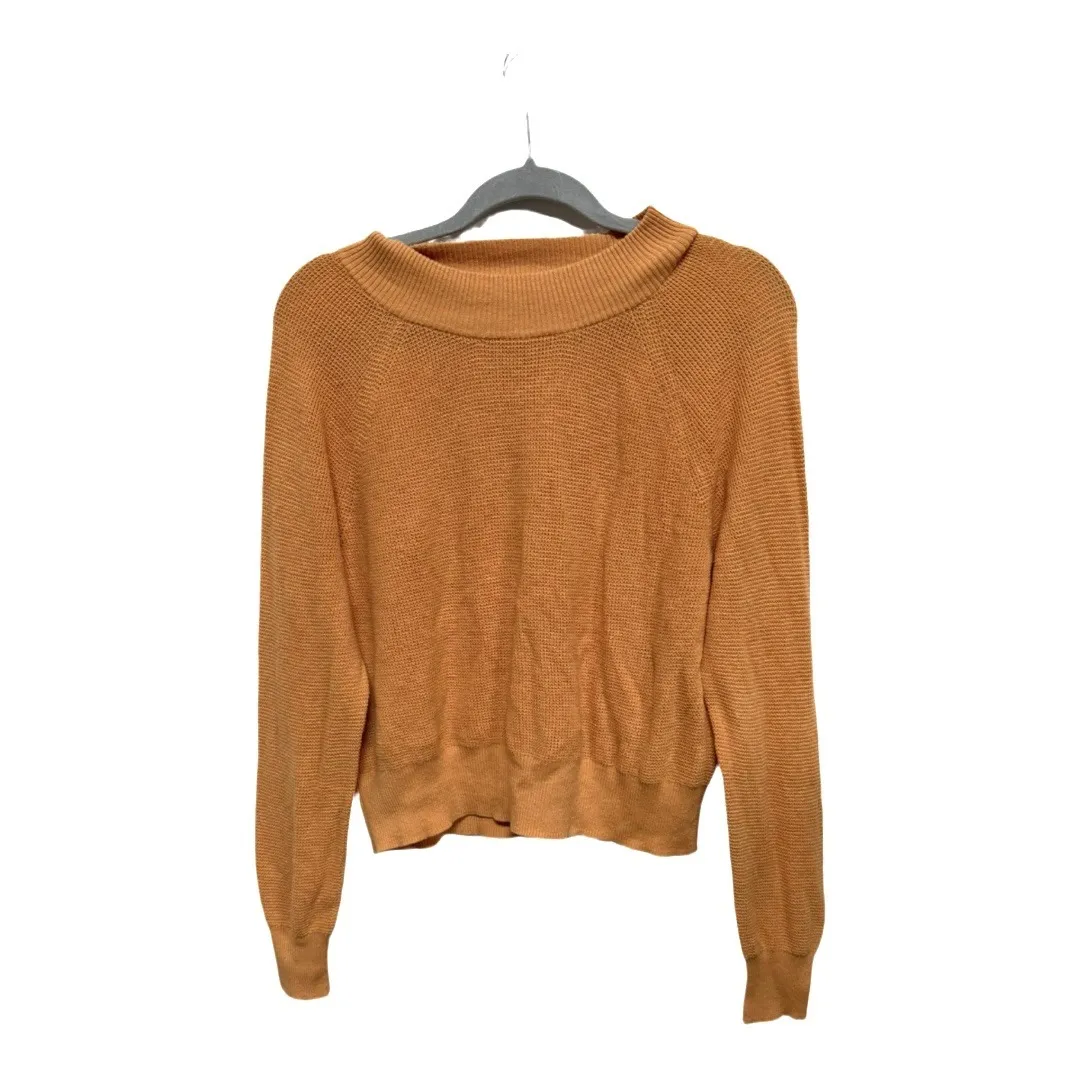 Skin Women's Sweater – Size Medium – Cotton Blend – Orange Autumn thanksgiving - Image 2