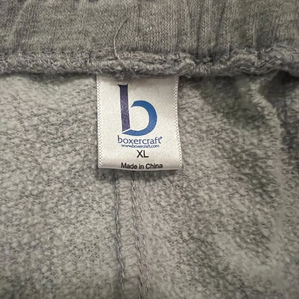 Boxercraft ❤️  Gray Cotton Drawstring Shorts - Image 4