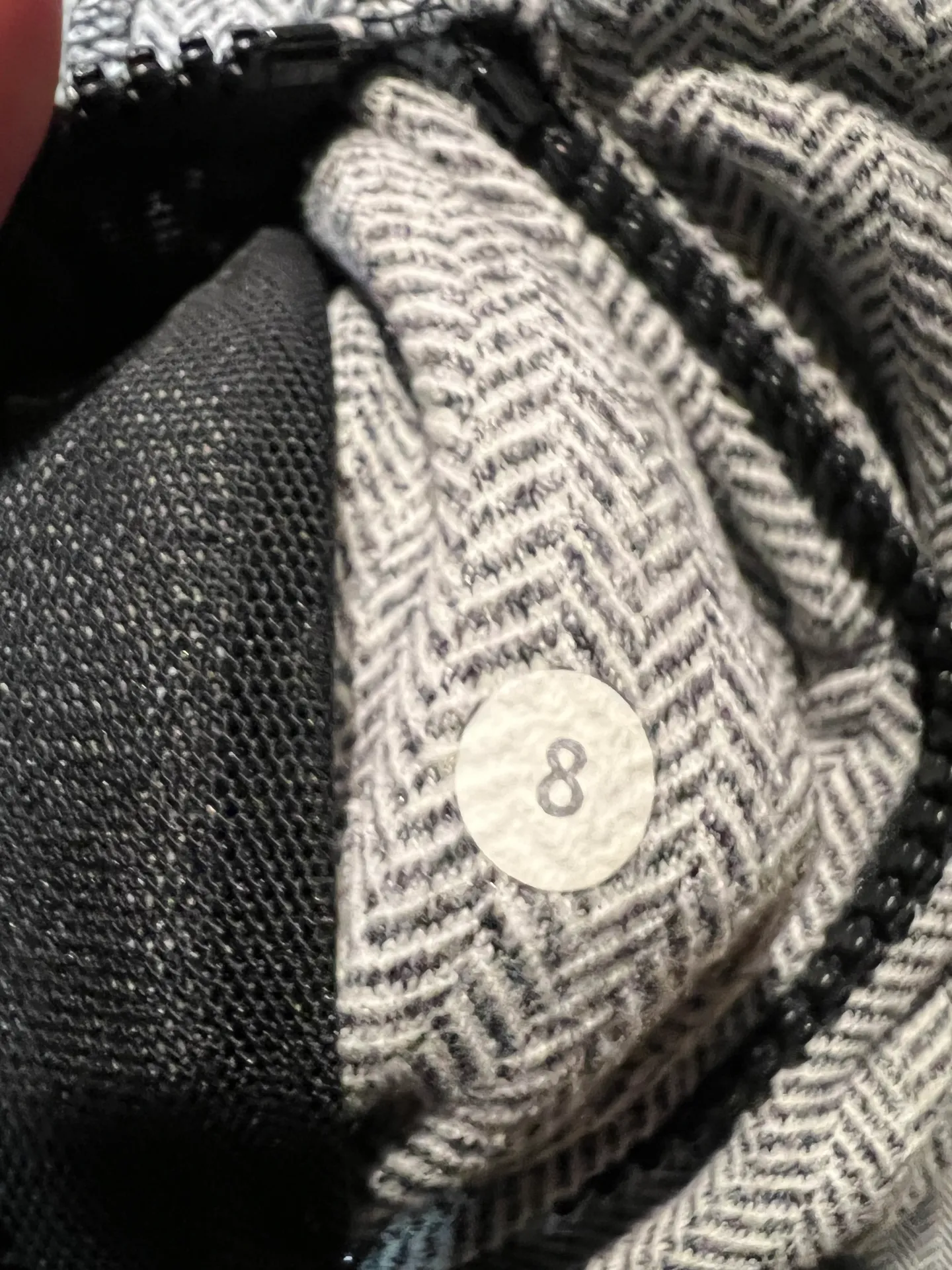 Lululemon Define Jacket - Heathered Herringbone Heathered Black White - Image 5
