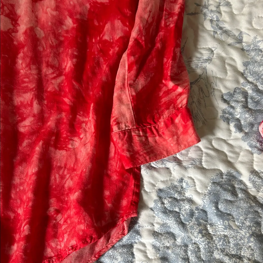 Velvet Heart Pink Tie-Dye Shirt - Image 4