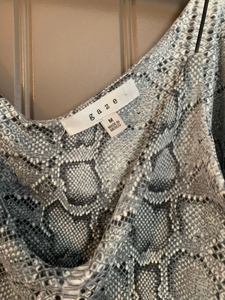 Snakeskin Bodysuit Size M - Image 2