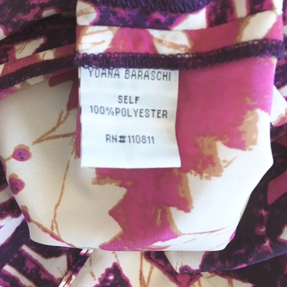 Anthropologie x Yoana Baraschi ✧ Tribal Print Faux Wrap Dress ✧ Pink Red - Image 12