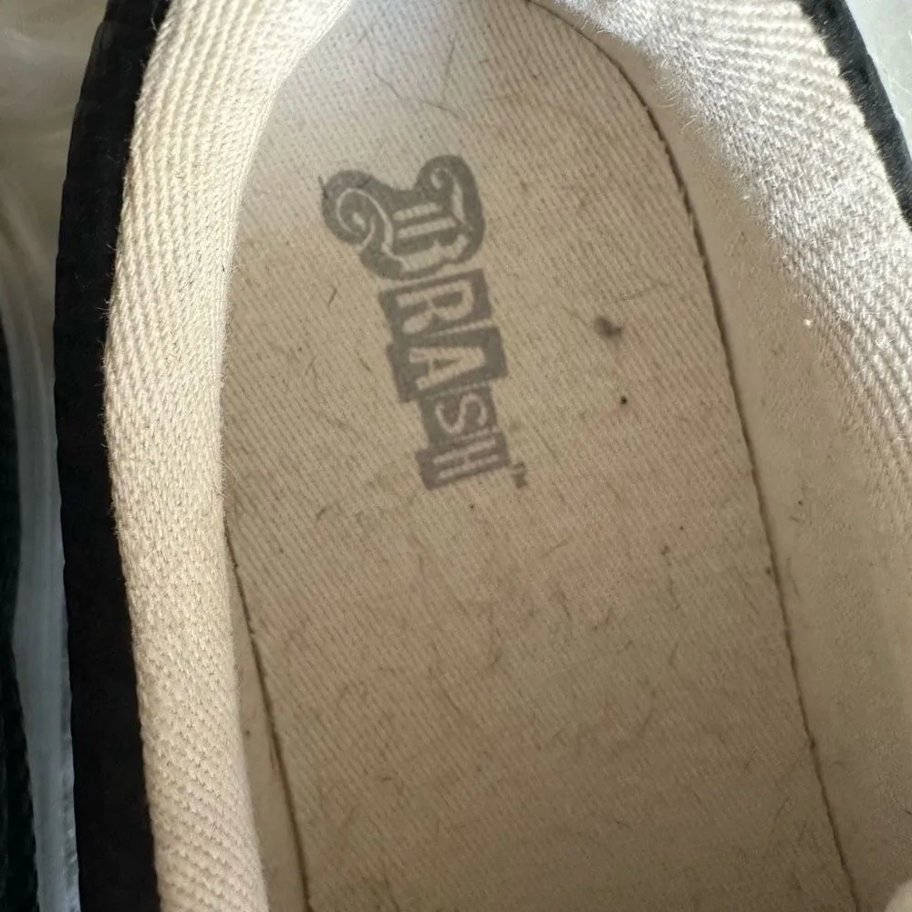 Brash Black synthetic & fiber shoes, can dress up and down - Image 8