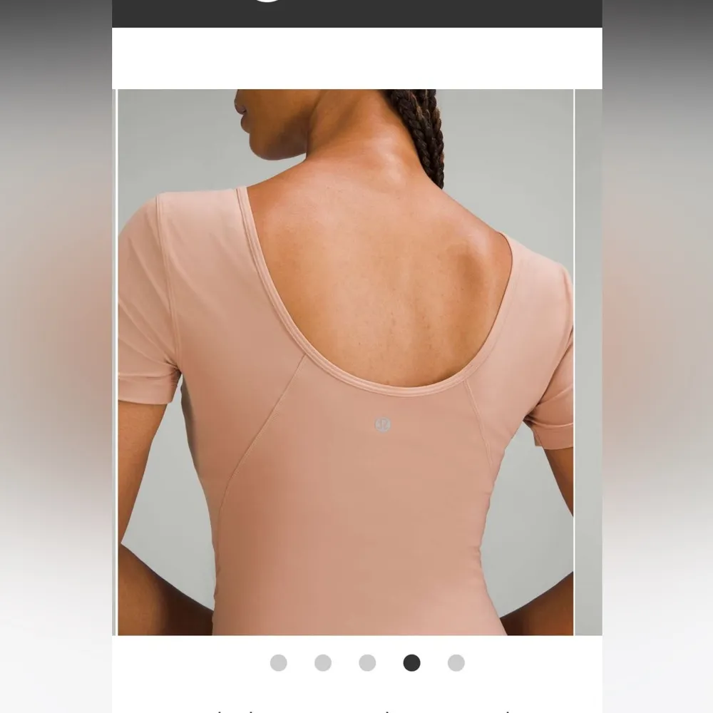 NWT Lululemon Align T-Shirt / Pink Clay / 6 - Image 4