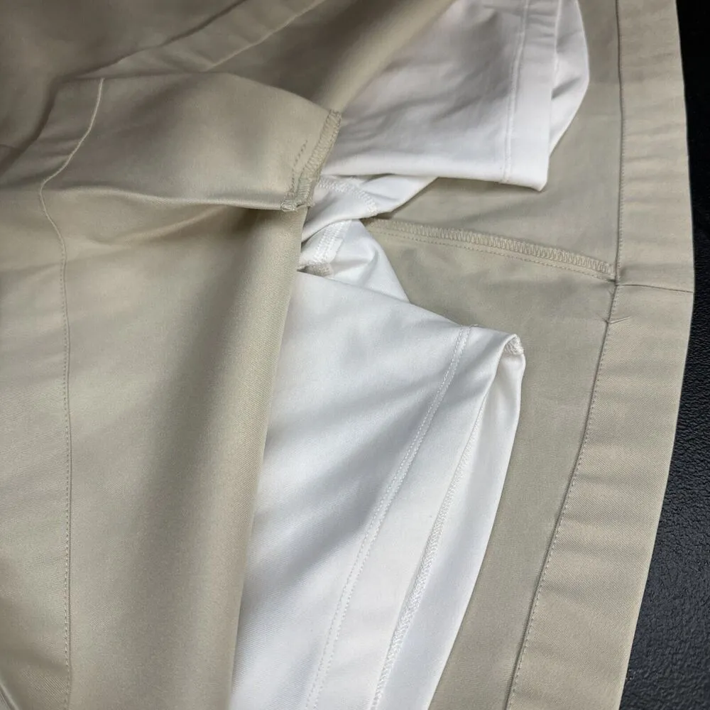 Tail White Label Khaki Golf Skort Women’s Size 14 Modest Minimalist Skirt - Image 7