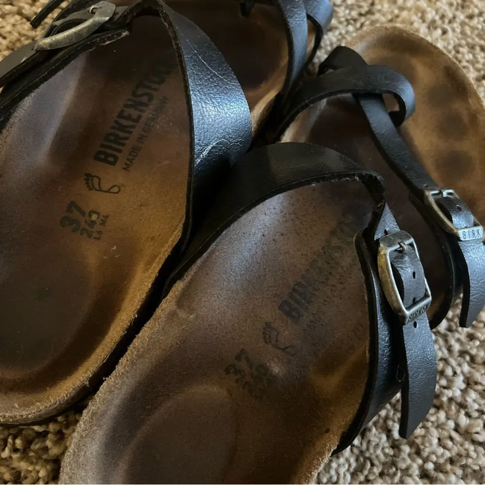 Birkenstock Mayari Black Strap Sandals - Image 7