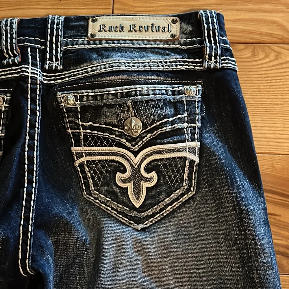 Rock Revival “Lonnie” Easy Boot Cut Jeans, Sz 29 - Image 4