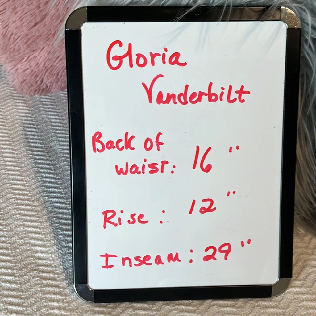 Gloria Vanderbilt Jeans Pastel Yellow Straight Leg Amanda Womens 14 - Image 13