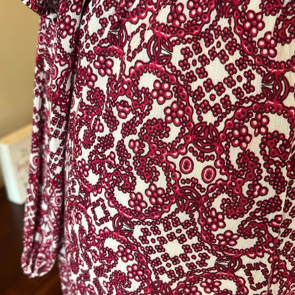 Fuschia Print Jumpsuit - Image 9