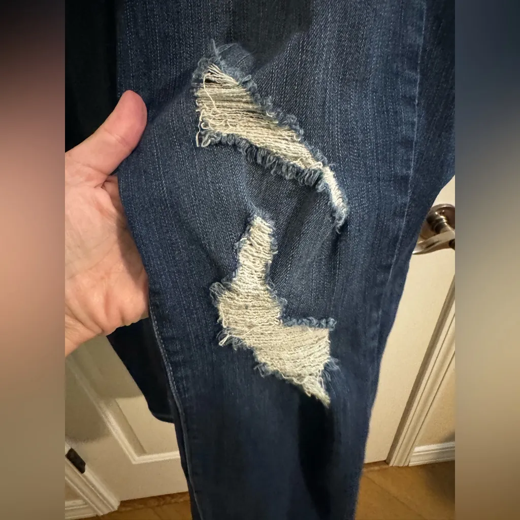 Torrid Crop Sky High Skinny Premium Stretch High-Rise Jean Size 16 - Image 7