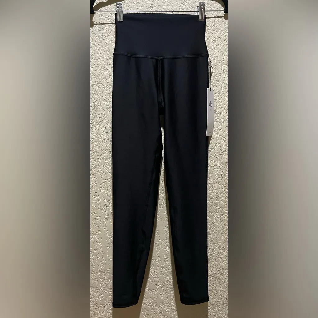 Alo Yoga NWT 7/8 High Waisted Airlift Leggings Black Color Size XS - Image 5