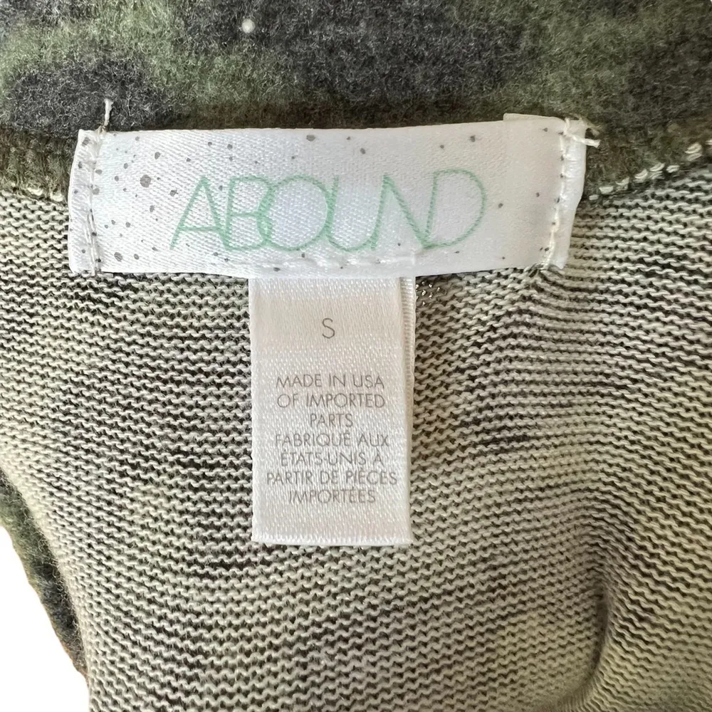 Abound  Green Leopard Drop Shoulder Sweater - Image 4