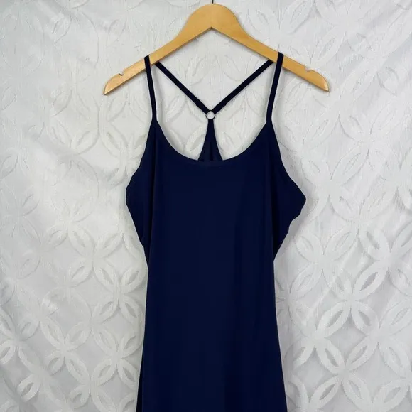 Outdoor Voices The Exercise Navy Built-in Shorts Sporty Golf Tennis Dress Size L - Image 12