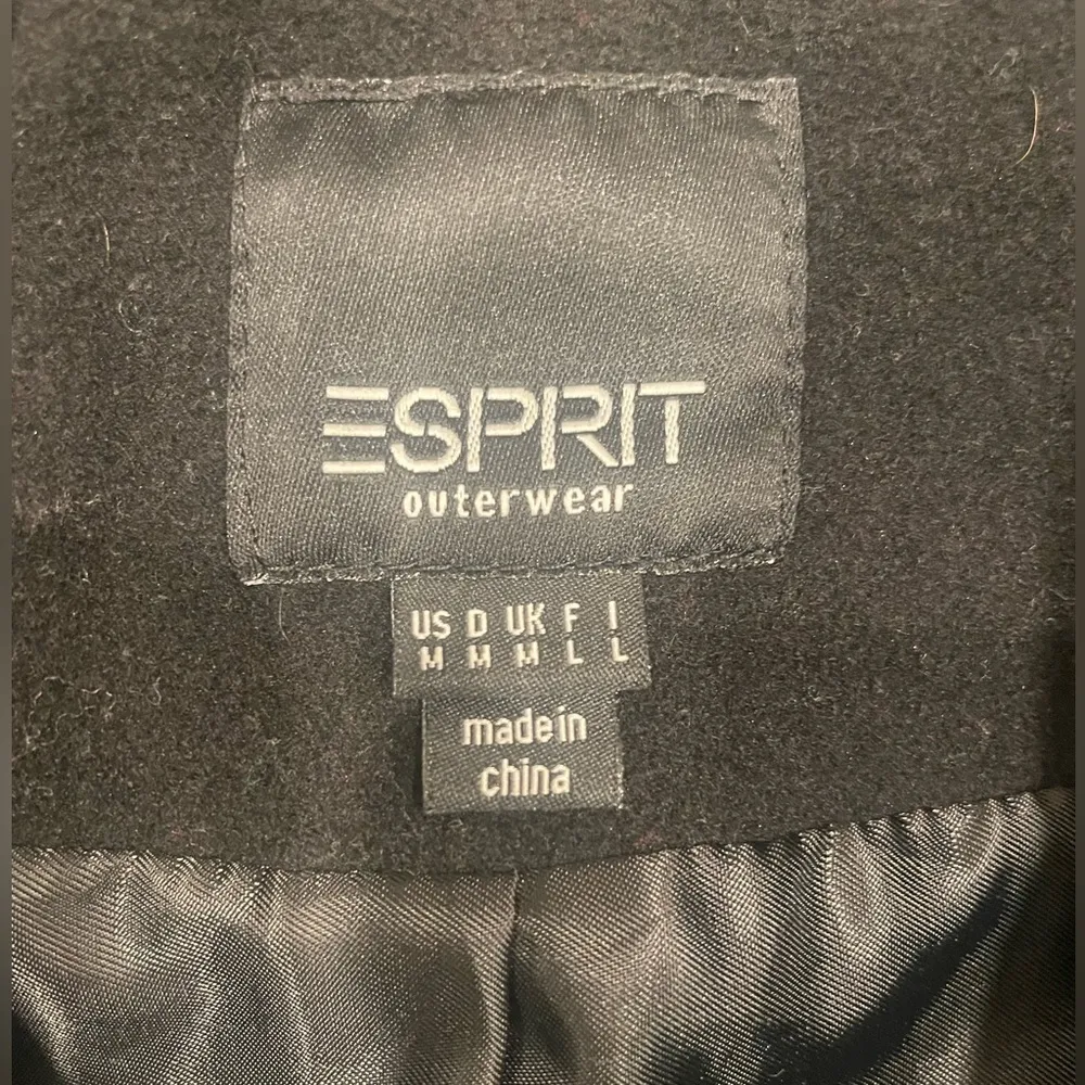 Esprit  Wool Black Coat - Image 3