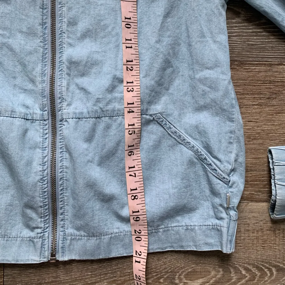 Fabletics Francesca Jacket Chambray XS - Image 6