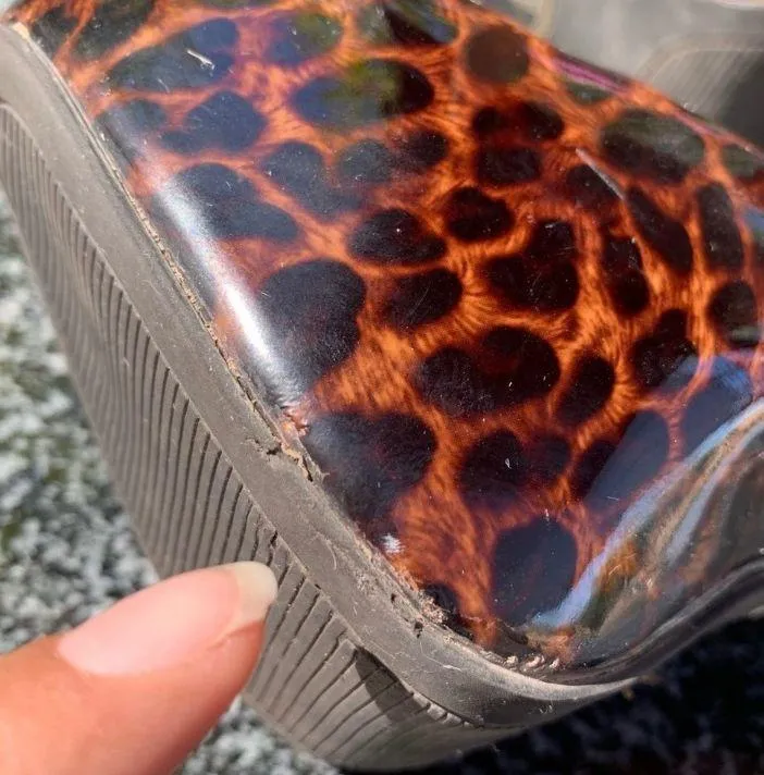 Leopard Platform Pumps Size 8 - Image 9