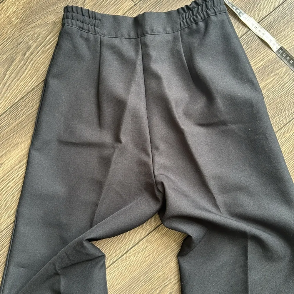 Vintage Union made tag Black Wide-Leg Trousers - Image 7