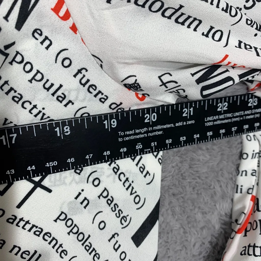 New With Tags 7th Avenue Design Studio NY&C Shirt Dress Women’s Large White Red - Image 3