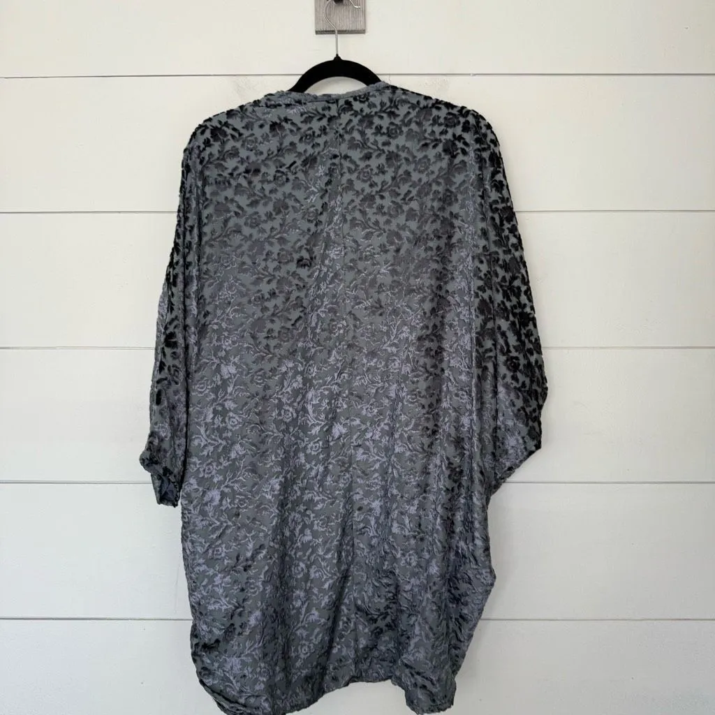 Anthropologie Feathers by Tolani Women’s One Size Velvet Kimono Cardigan New - Image 4
