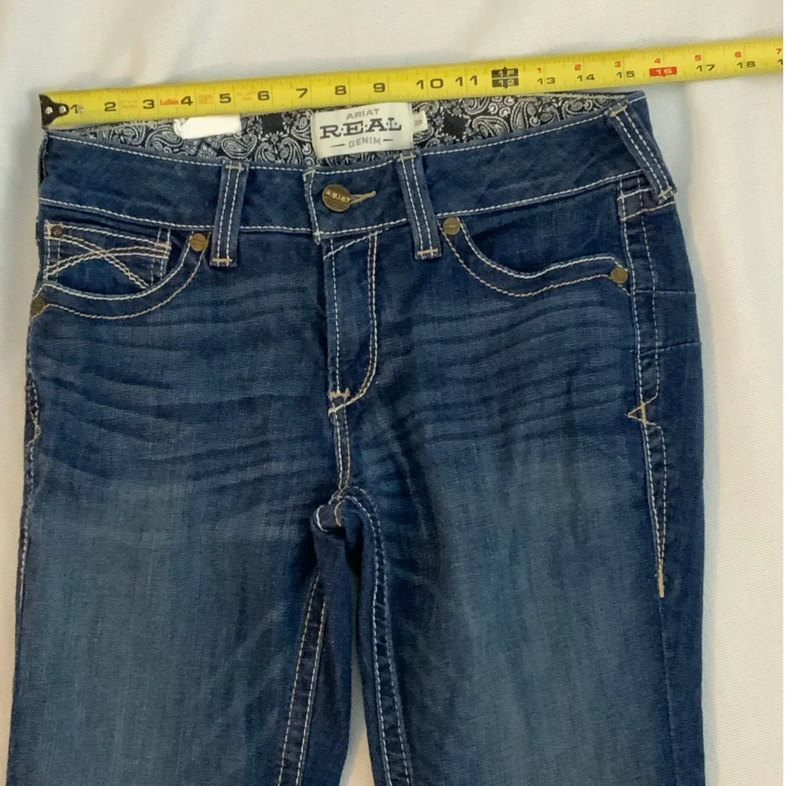 Ariat Real Denim Men's jeans size 30x 32 - Image 5