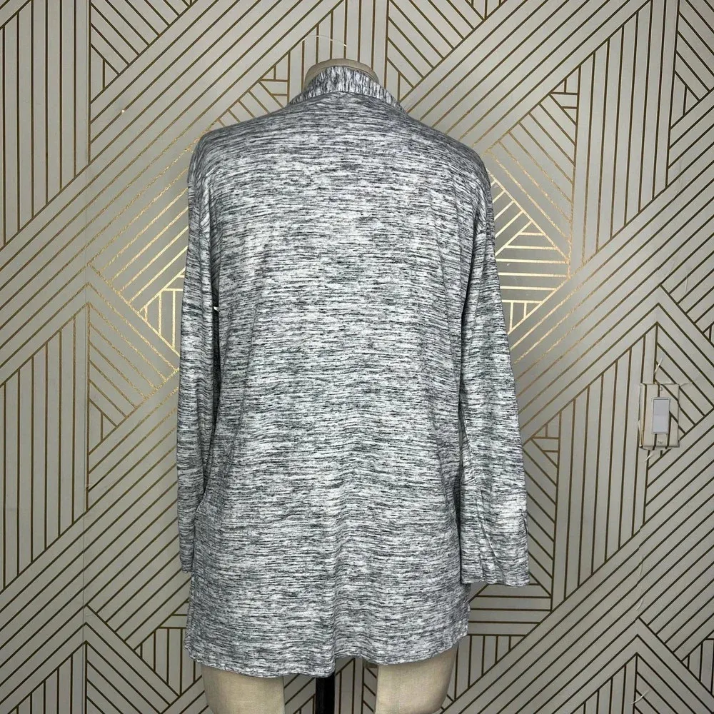 James‎ Perse Melange Button Down Top in Gray Size 2 / US Medium - Image 10