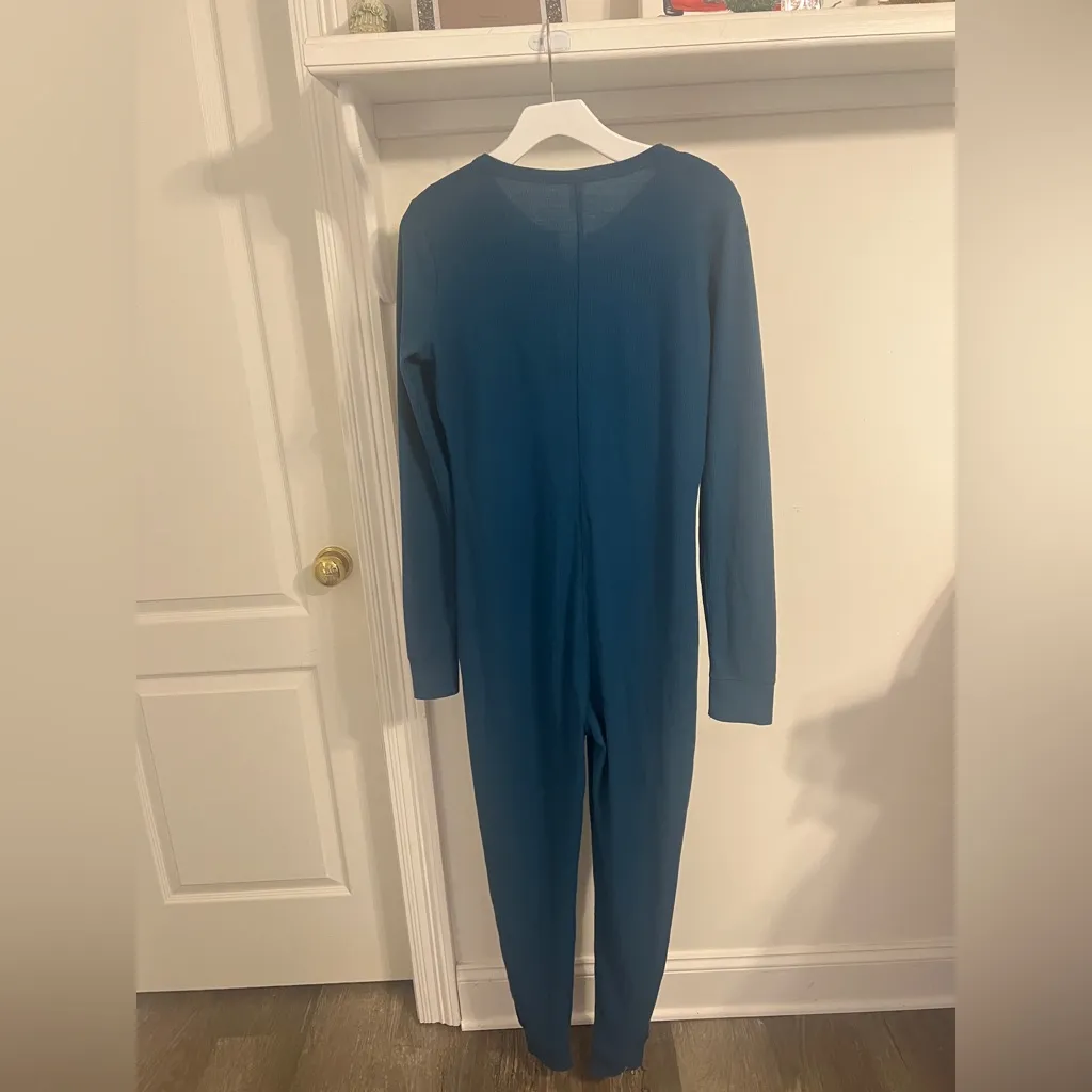 Parade Waffle Knit Onsie Blue - Image 6