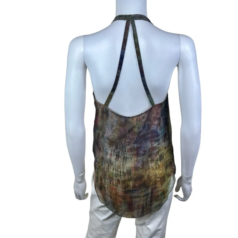 HH Haute Hippie Silk Halter Blouse - Image 5