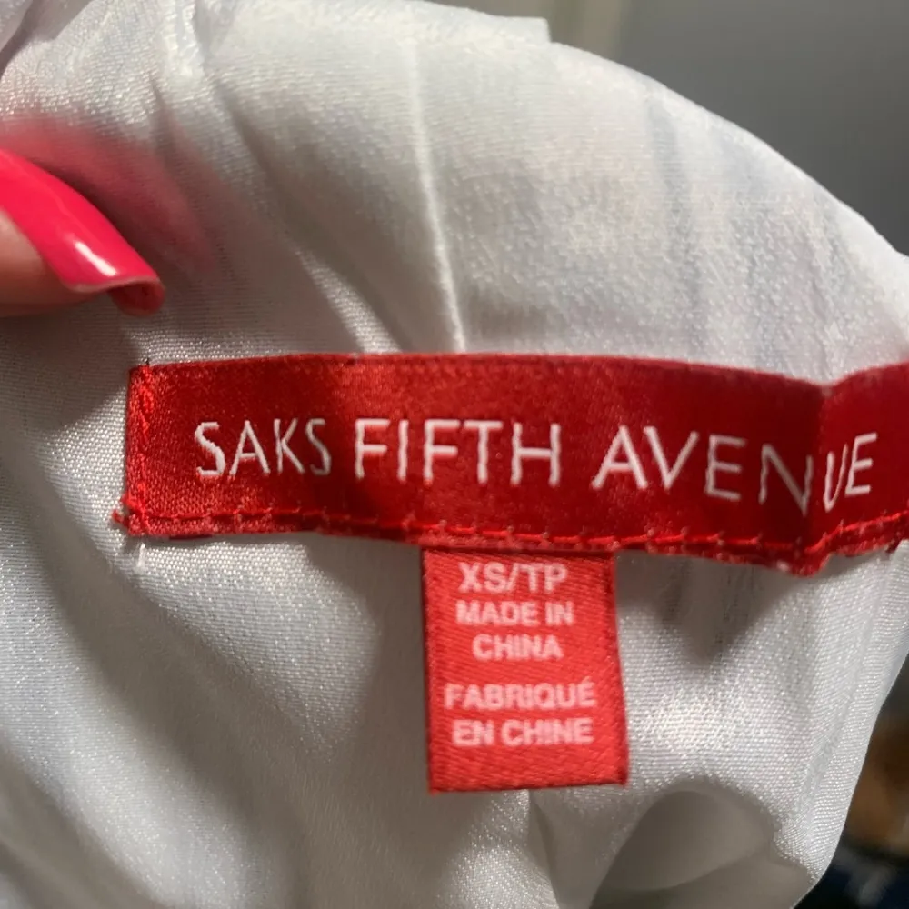 Saks Fifth Avenue Striped Swing Dress - Image 2