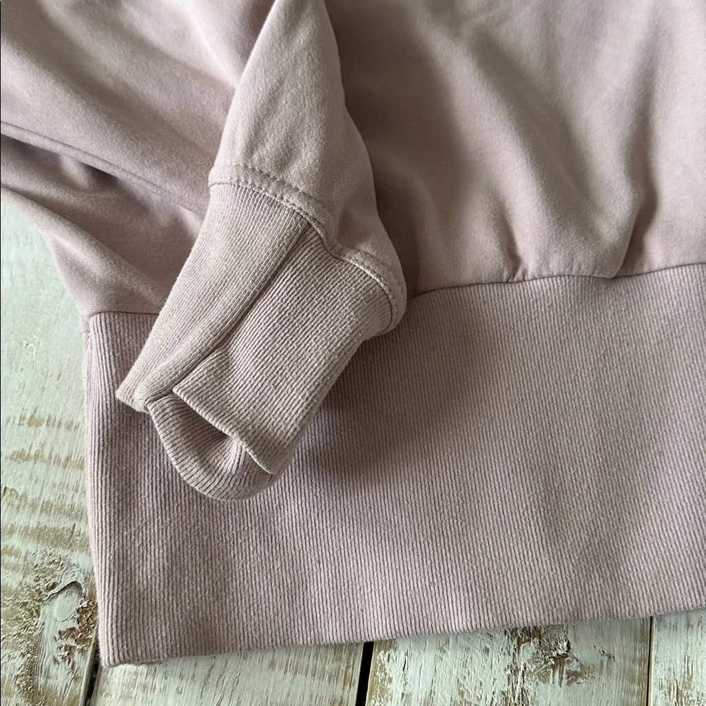 Athleta Retroterry Crewneck Pullover size M Pink - Image 3