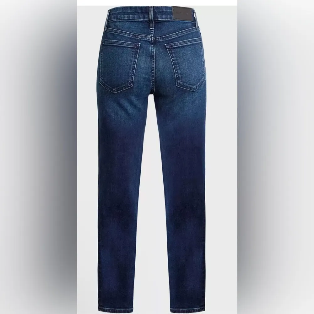 EUC BCBGeneration Sz 7/28 HIGH RISE Curvy SKINNY STRETCH JEANS BLUE - Image 3