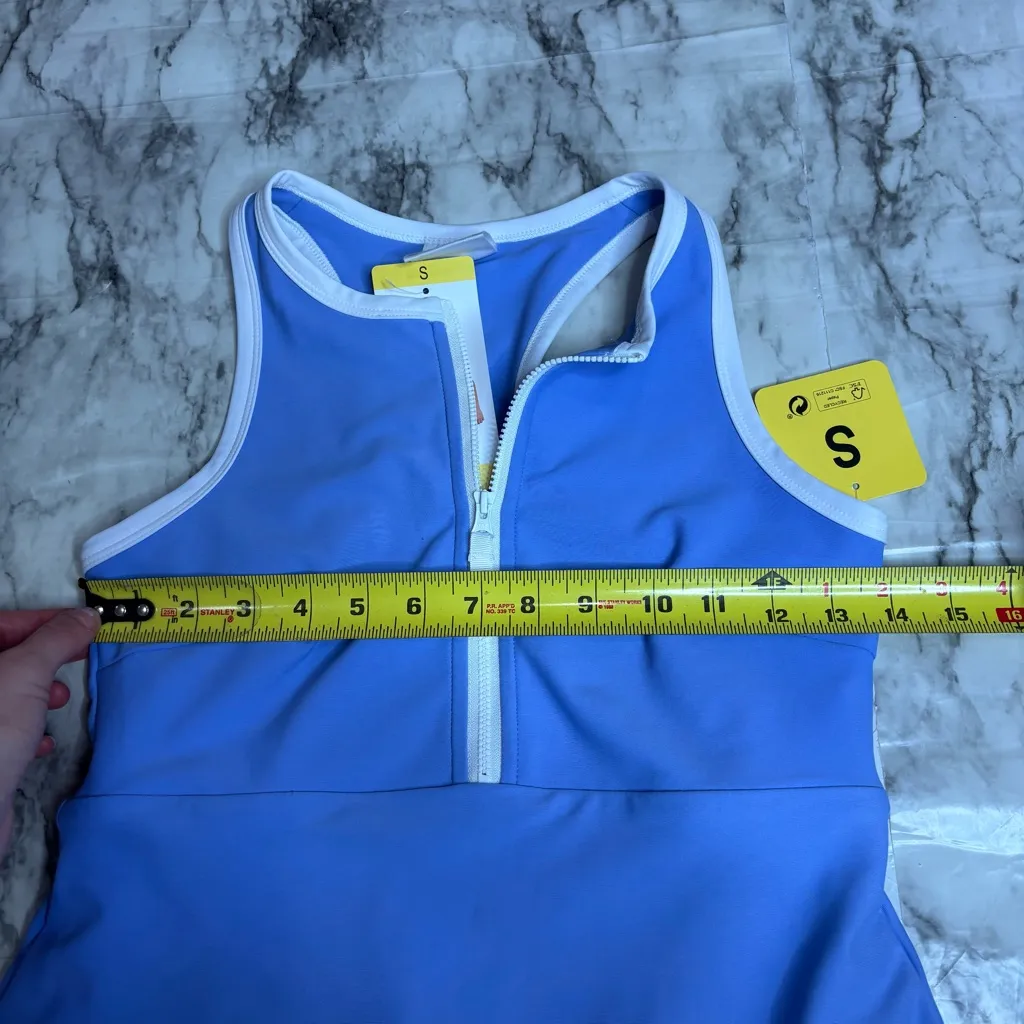 Sage Size Small Lavender purple gold dress tennis athletic skirt with shorts NWT - Image 5