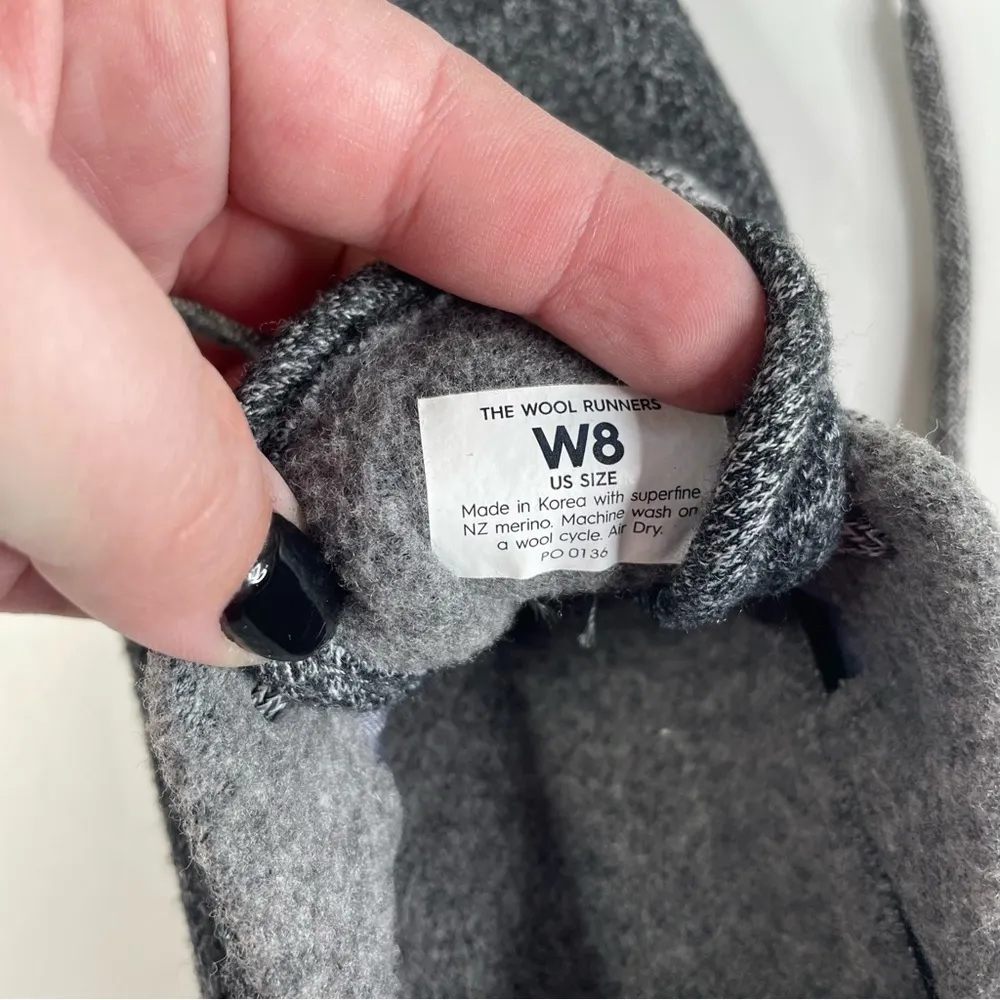 Allbirds Womens The Wool Runners Gray Size 8 - Image 7