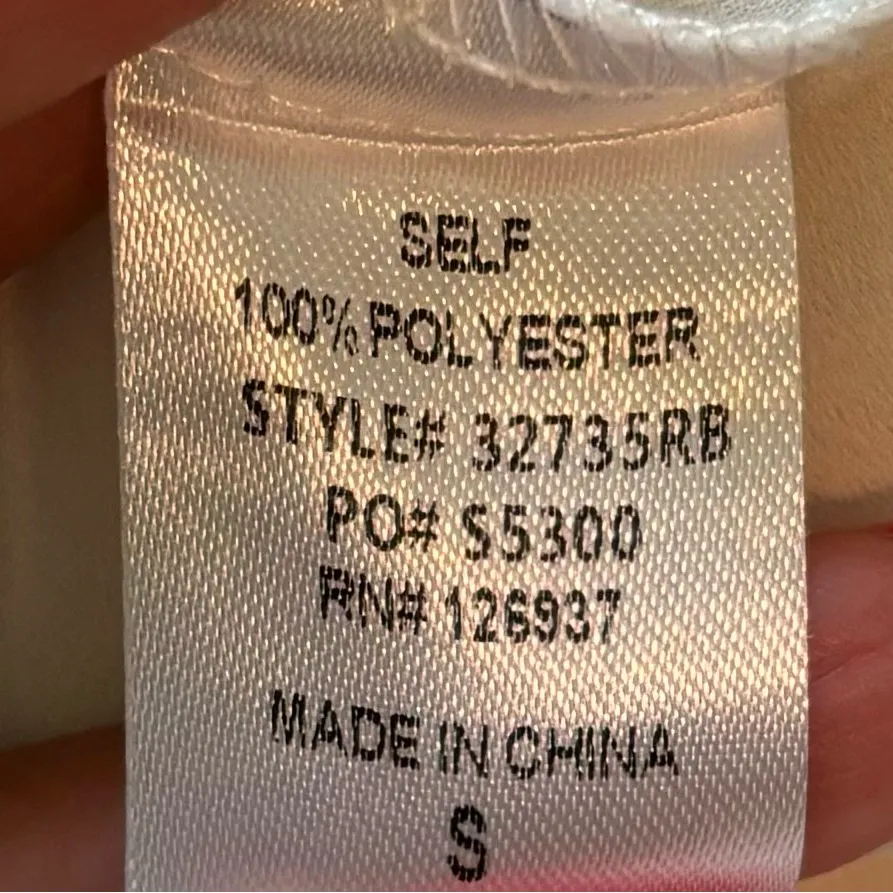 BLVD Ruffled Tie Neck Blouse - Image 7