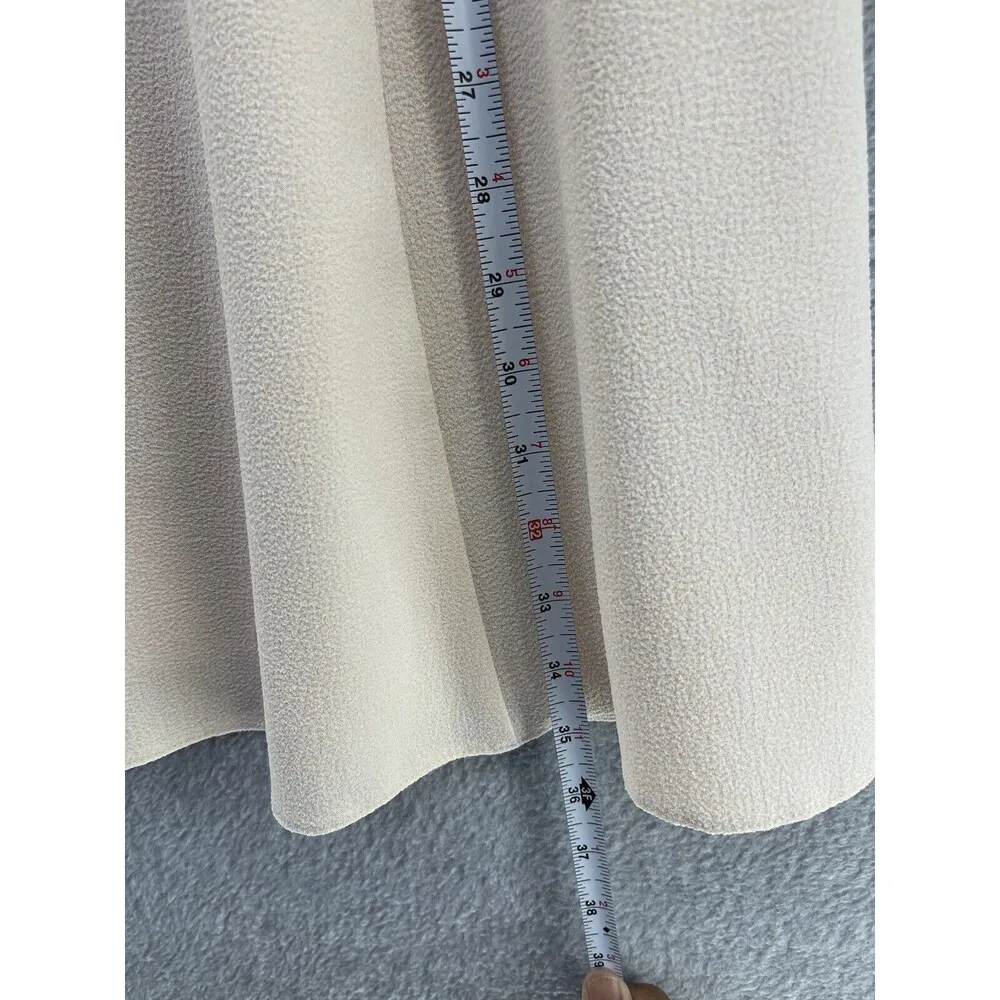 ASOS Women's Dress Tiered Sleeveless Light Pink Size High Neck Trapeze - Image 8