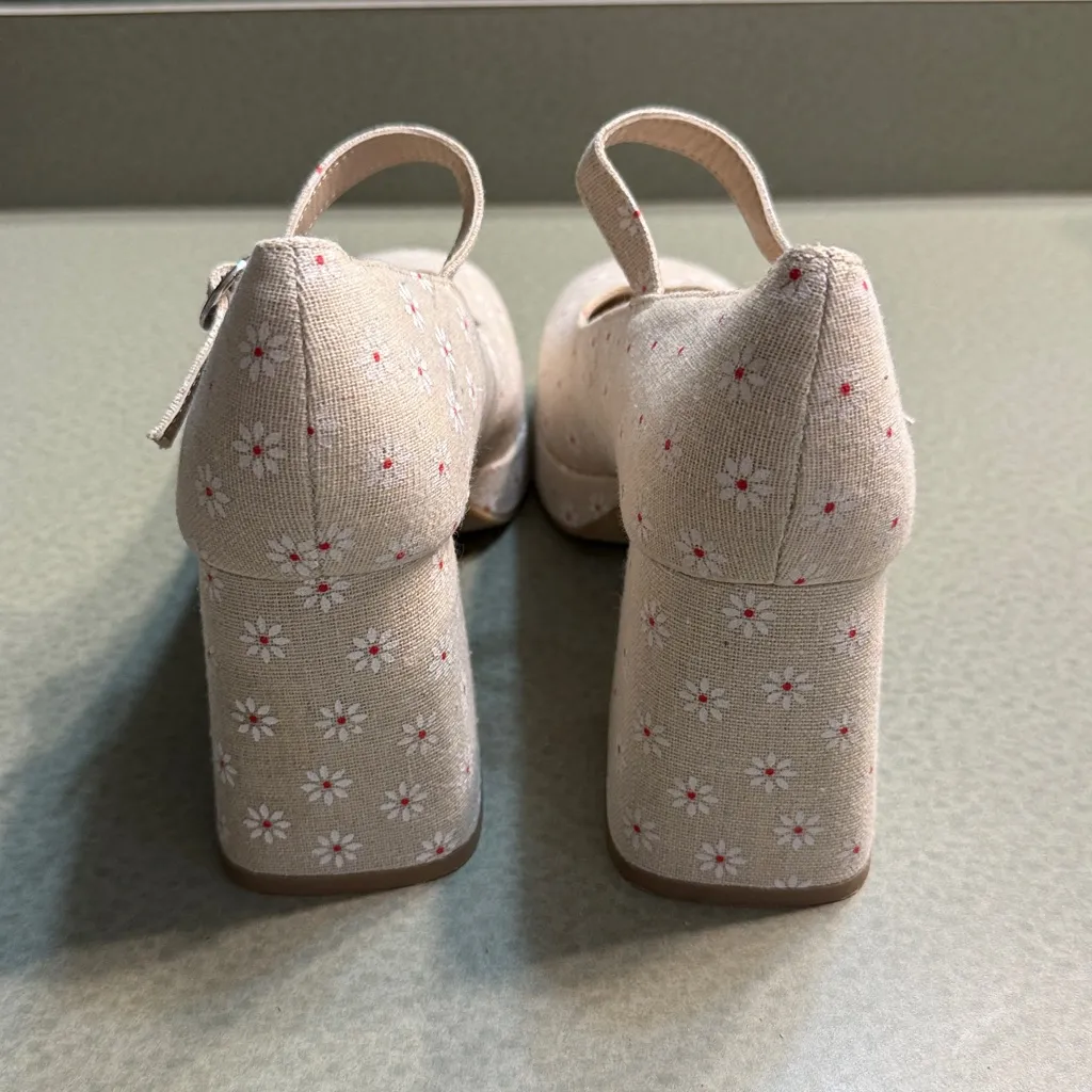 Madden Girl Floral Mary Jane Platform Heels - Image 6