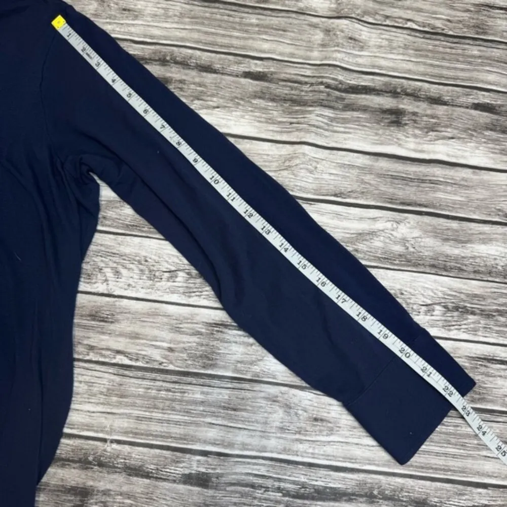 Universal Standard Women's Sally Liquid Jersey Shirt Dress Midnight Blue S 14 16 - Image 13