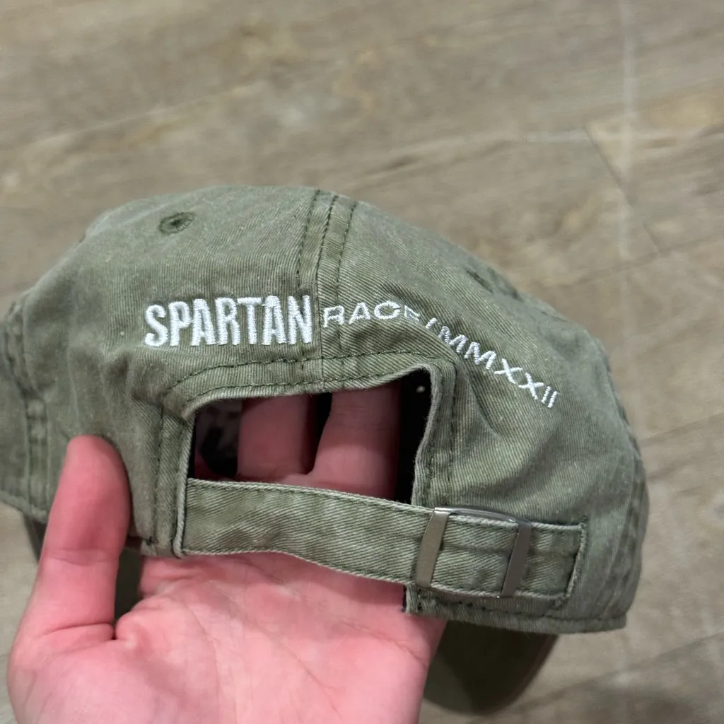 2 Spartan Camouflage and Olive Green Caps - Image 7